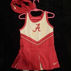 3T ALABAMA cheerleaders gress and romper.